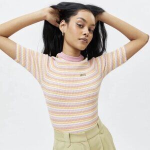 BDG Urban Outfitters Multicolored Striped Sweater Top Small